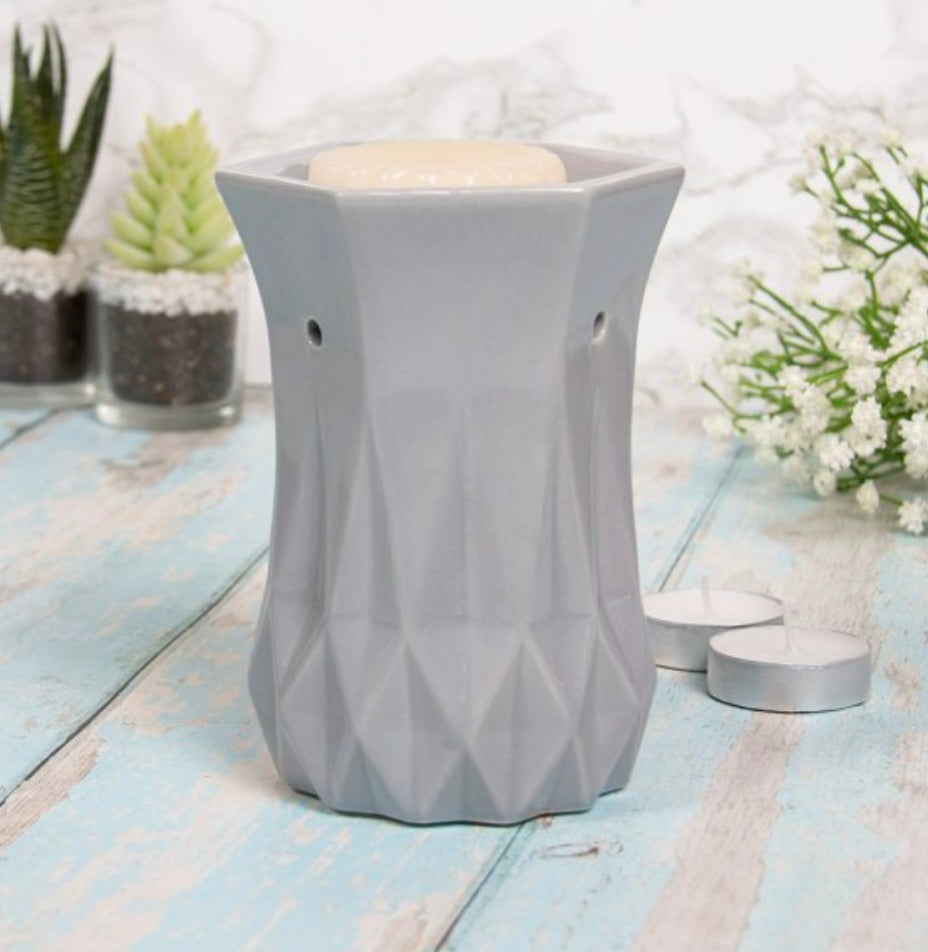 Chevron Wax Melt Burner - Candle & Wax Melt Supplies