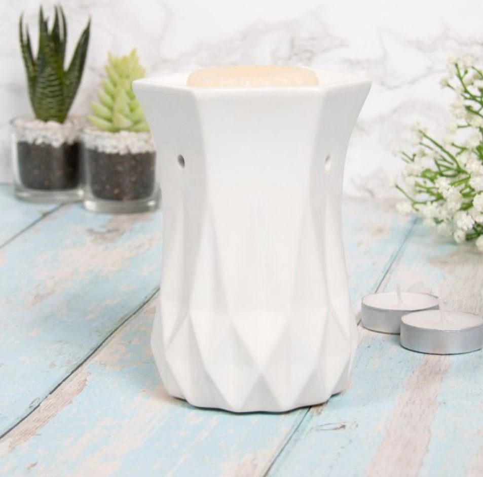 Chevron Wax Melt Burner - Candle & Wax Melt Supplies
