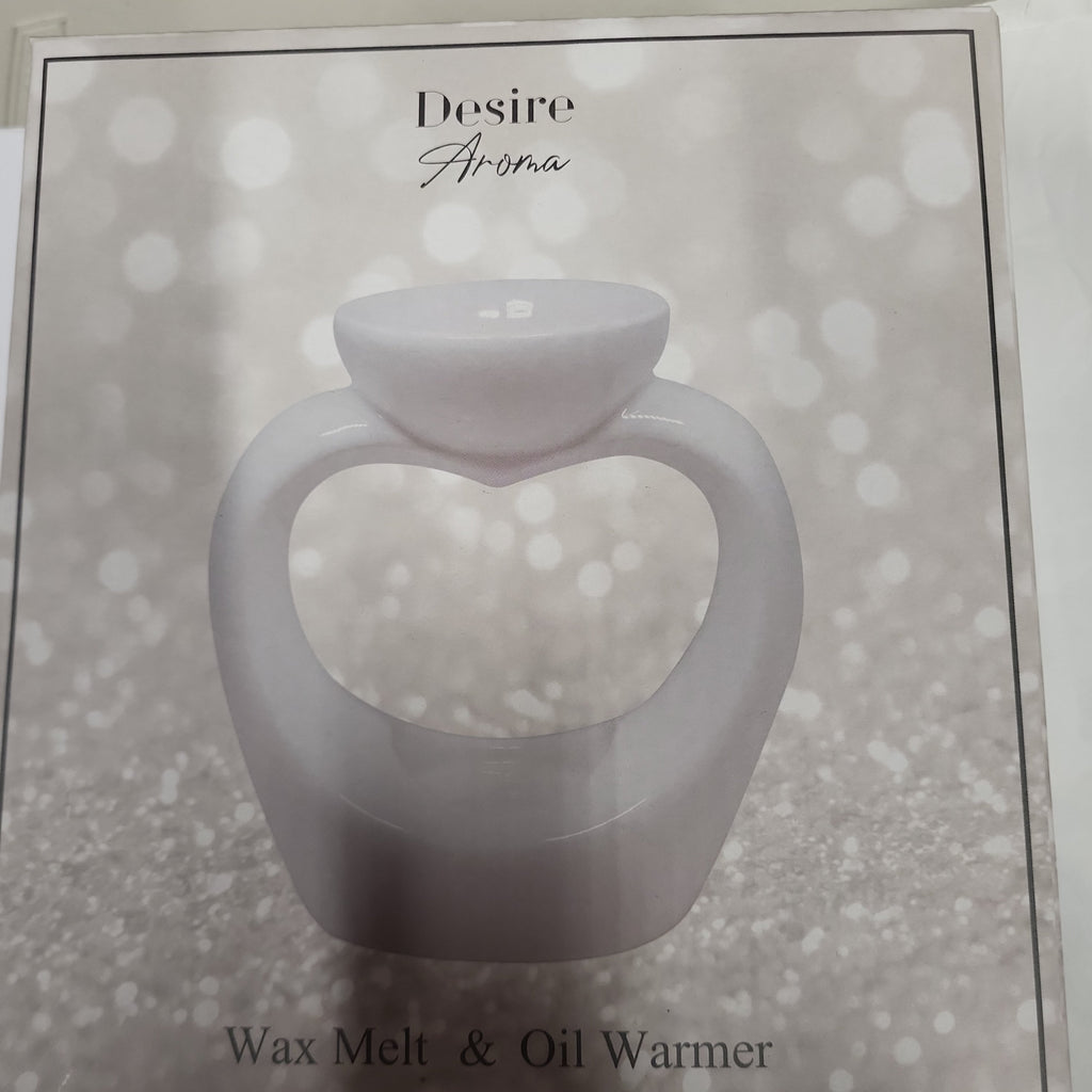 Heart shape wax melt burner - Candle & Wax Melt Supplies