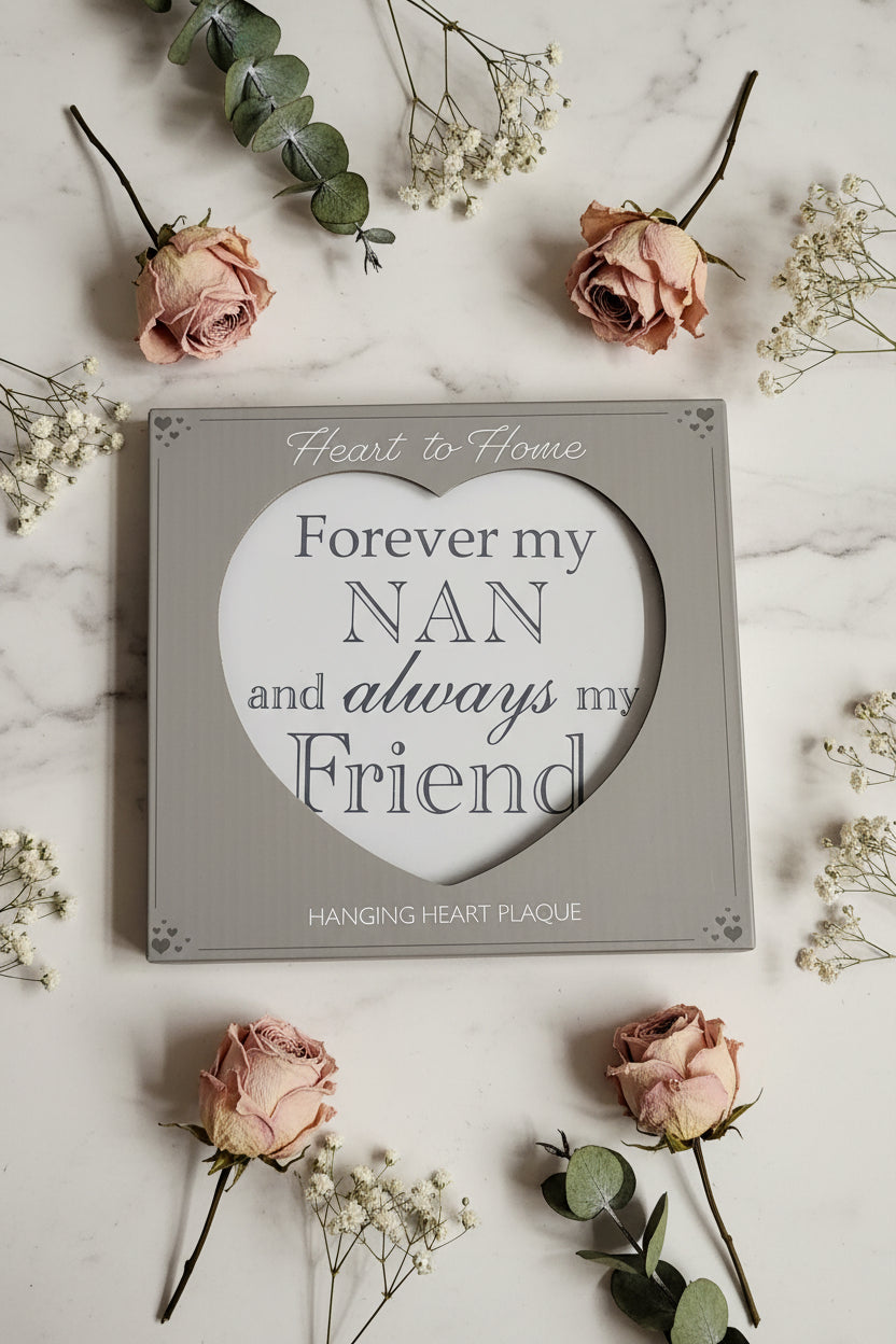 Sentimental heart shape Nan # Heart to Home - Candle & Wax Melt Supplies
