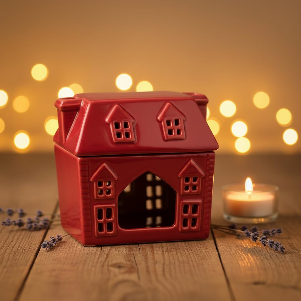 Red House Wax Melt Oil Burner - Candle & Wax Melt Supplies