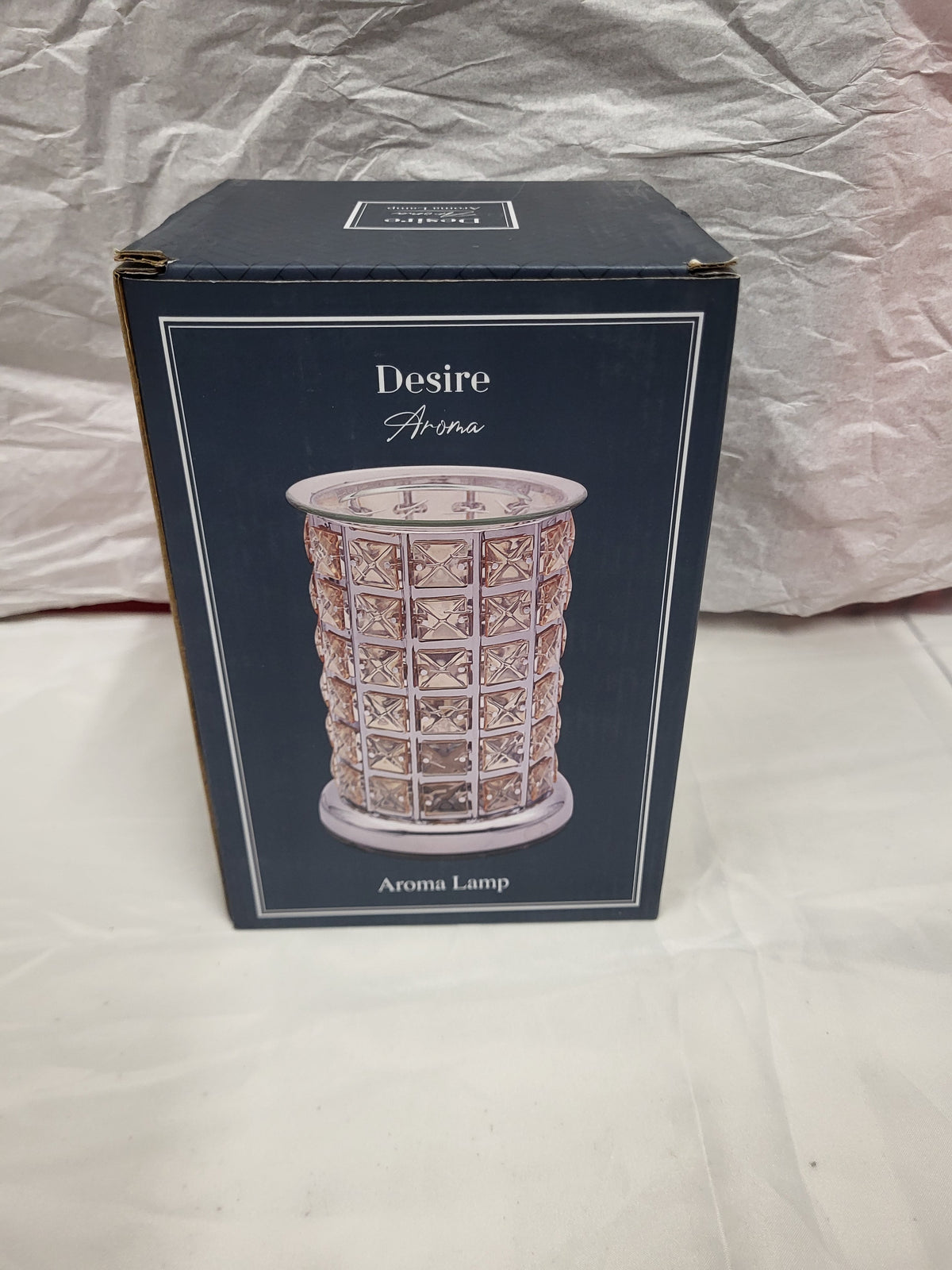 Diana Jewels Electric Lamp Amber / Clear with Dish # 6 different design - Candle & Wax Melt Supplies