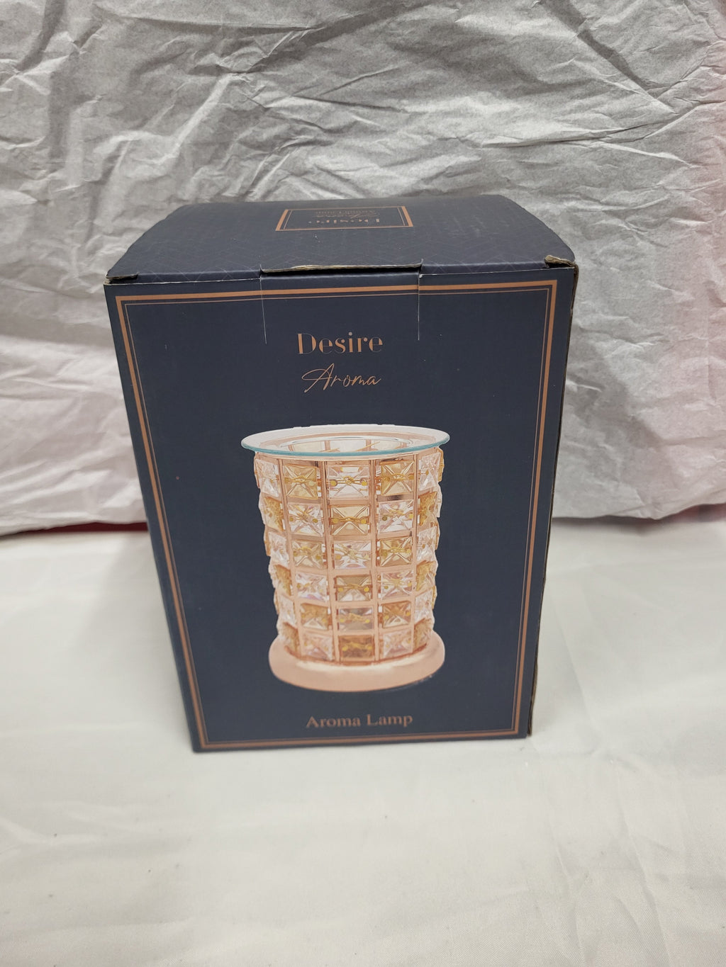 Diana Jewels Electric Lamp Amber / Clear with Dish # 6 different design - Candle & Wax Melt Supplies