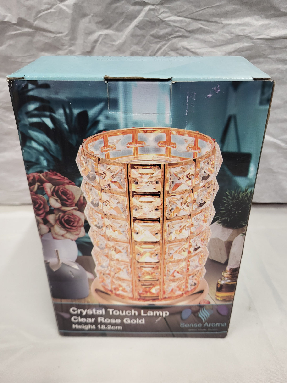 Lifestyle Crystal LED Lamp # wax melt burner # 2 different Colour - Candle & Wax Melt Supplies