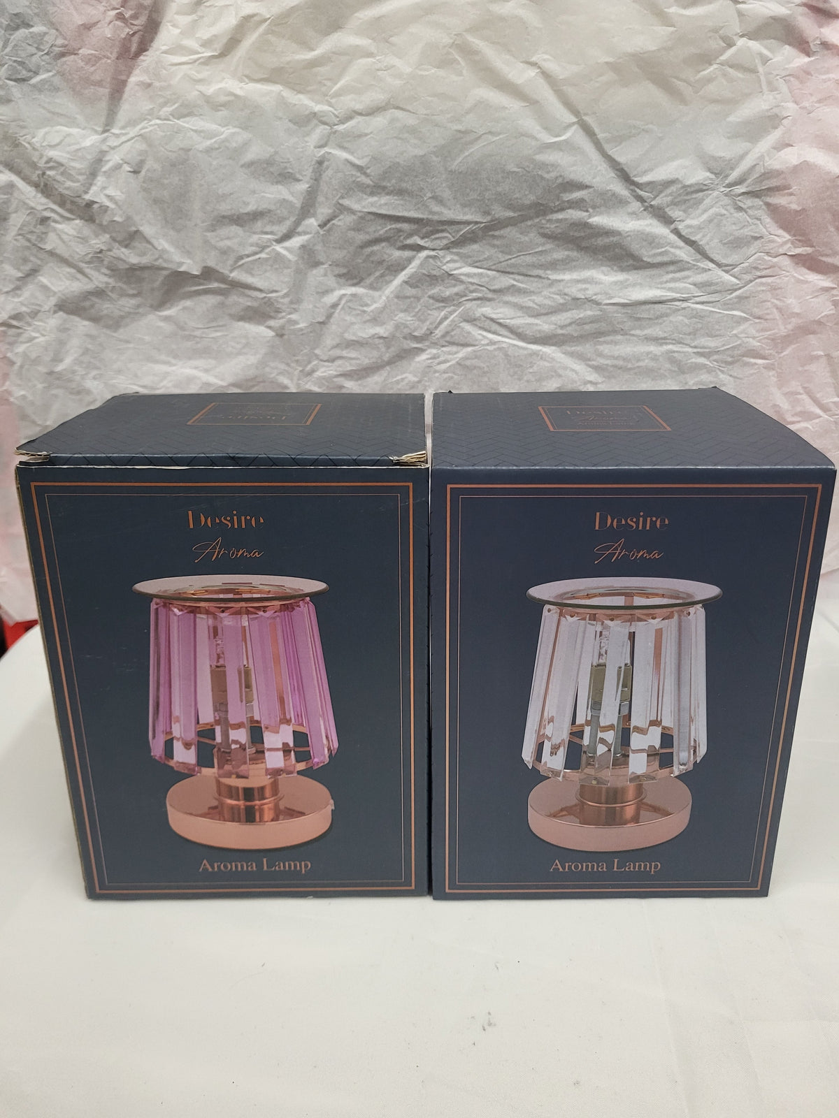 Crystal Drop Electric Lamp # Wax Melt Fragrance Oil Burner # 2 colors available - Candle & Wax Melt Supplies