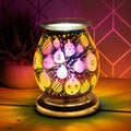 3d Gold Bauble Electric Lamp - Candle & Wax Melt Supplies